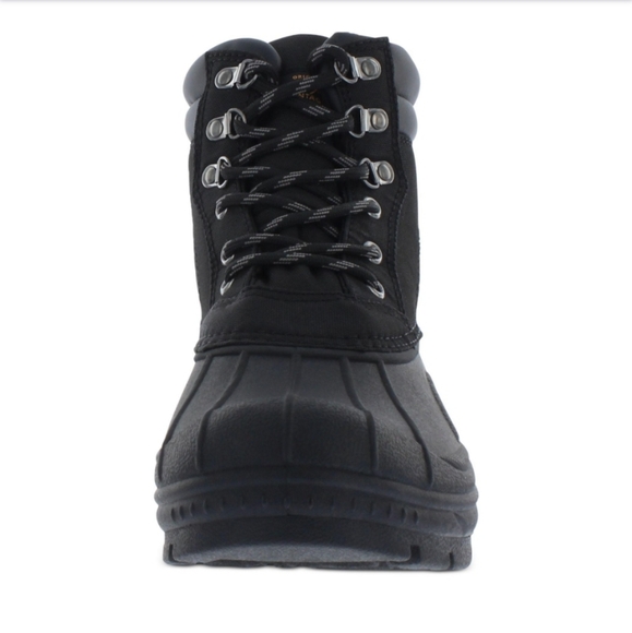 Weatherproof Men\'s Black Vintage Duck Boots